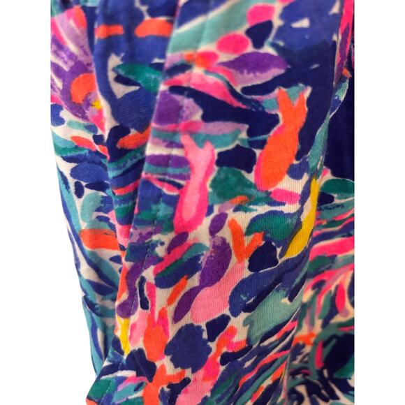 Lilly Pulitzer jemma  Jumpsuit 12/14 XL girls cruise beach wear coastal bright - Picture 7 of 7